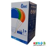 لامپ led حبابی 10 وات بدیع نور E27  رنگی - Image 6