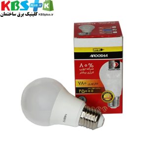 لامپ led حبابی 10 وات آروشا E27
