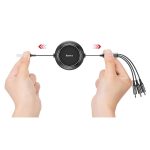 کابل دیتا و شارژر 100w سه سر 3in1   lightning + type-c + micro - Image 2