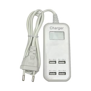آداپتور 5 ولت 2 آمپر USB مدل 4 پورت