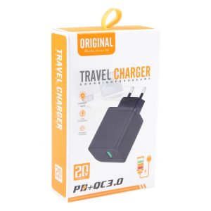 شارژر موبایل 20W وات ORGINAL فست شارژ LZ-106A+C
