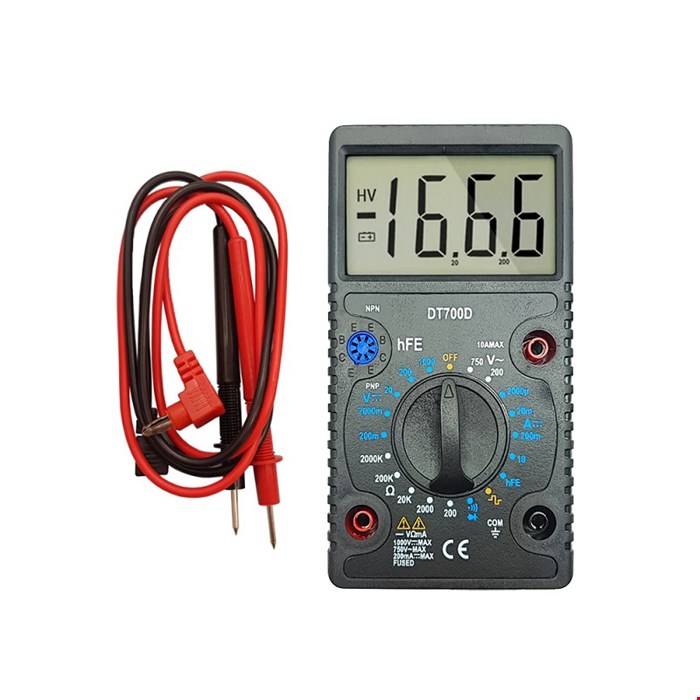 dt-700d dt-700d مولتی متر بدون کاور