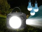 سیستم پکیج روشنایی خورشیدی همه کاره - دی پی مدل DP-7718 - Image 4