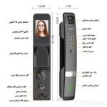 قفل دستگیره ای هوشمند TUYA مانیتور دار - Image 8
